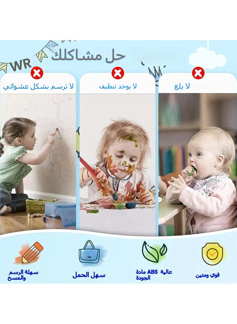 عام لوح رسم مغناطيسي، لعبة رسم وتلوين بواسطة المغناطيس، لعبة تعليمية للأطفال في سن 1-3 سنوات، هدية عيد ميلاد ثاني للأولاد والبنات. - Image 3