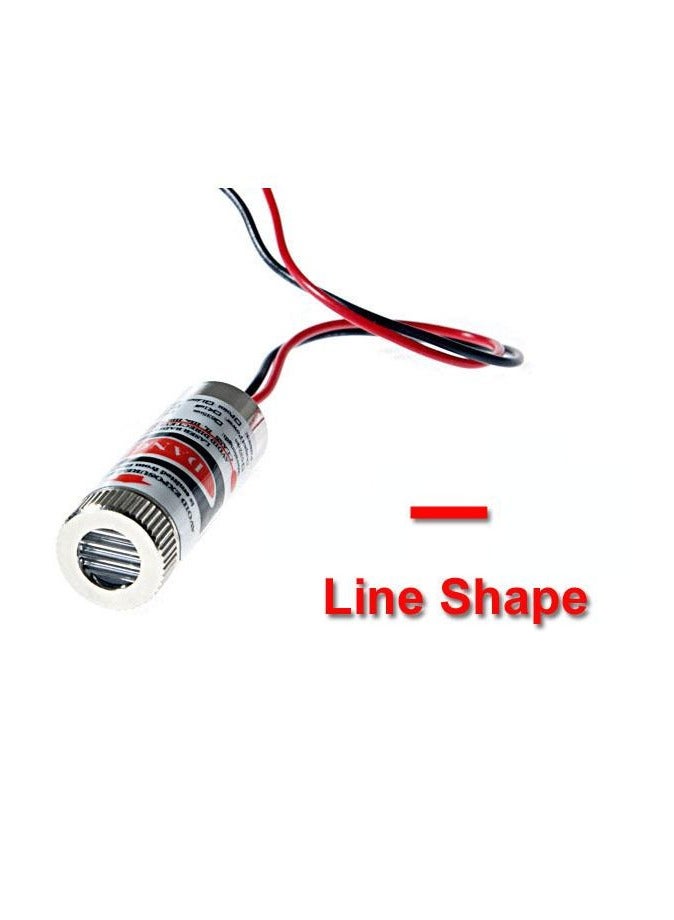 Generic LASER Source 5mW RED - LINE Shape - With Focus Adjustment 