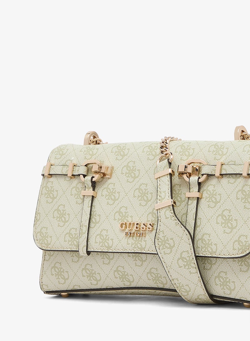 GUESS Leona Logo Convertible Crossbody Bag - Image 3