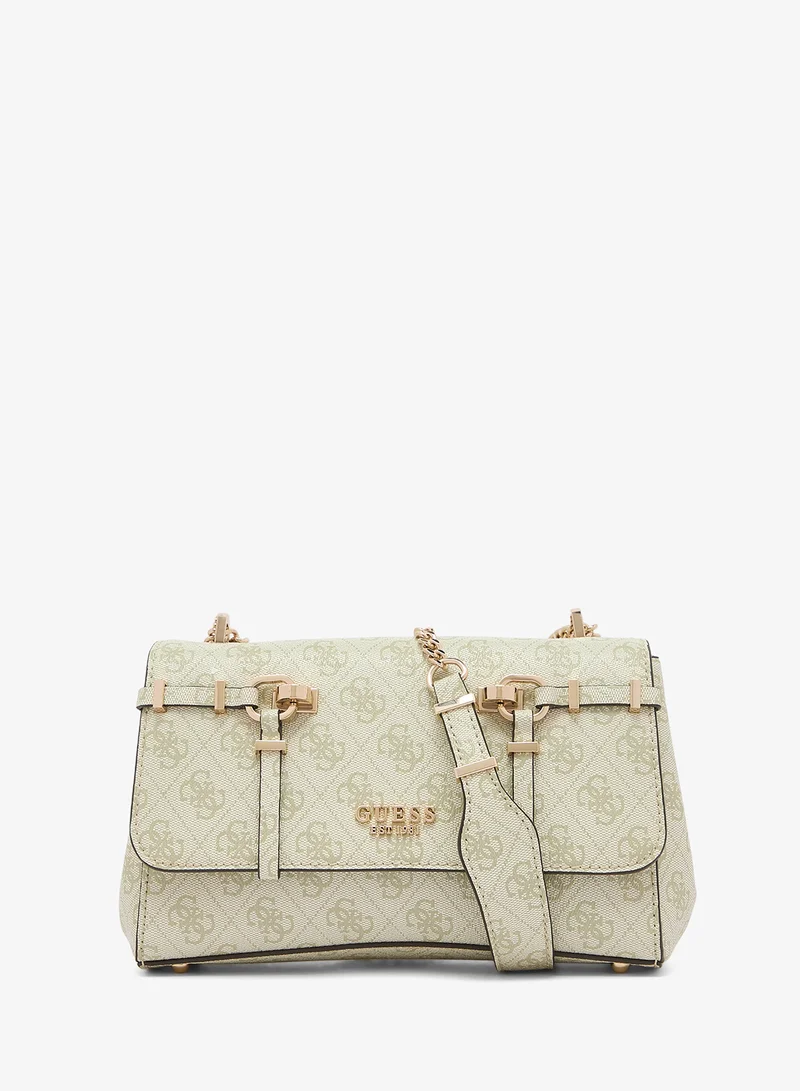Leona Logo Convertible Crossbody Bag