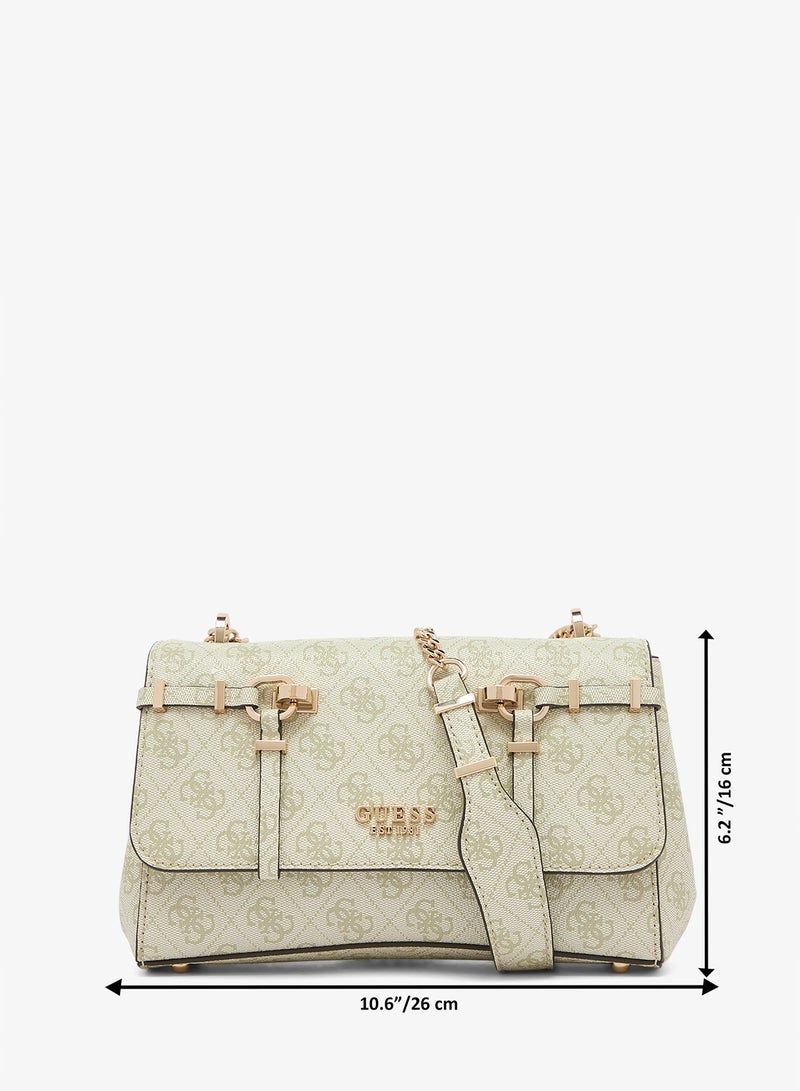 GUESS Leona Logo Convertible Crossbody Bag - Image 5