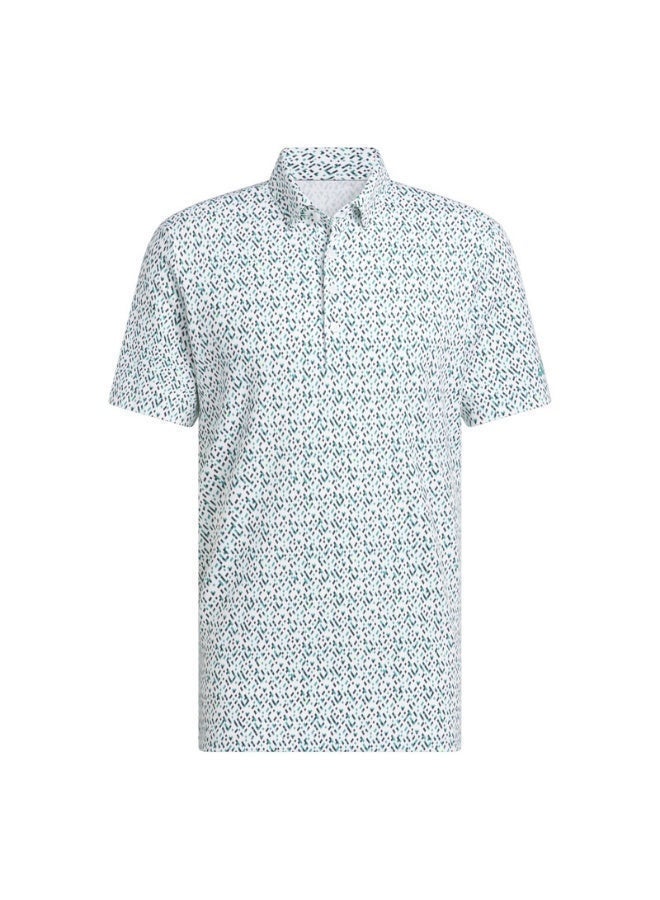 اديداس قميص بولو ألت مايكرو أرج أبيض بأكمام قصيرة للرجال - Image 1