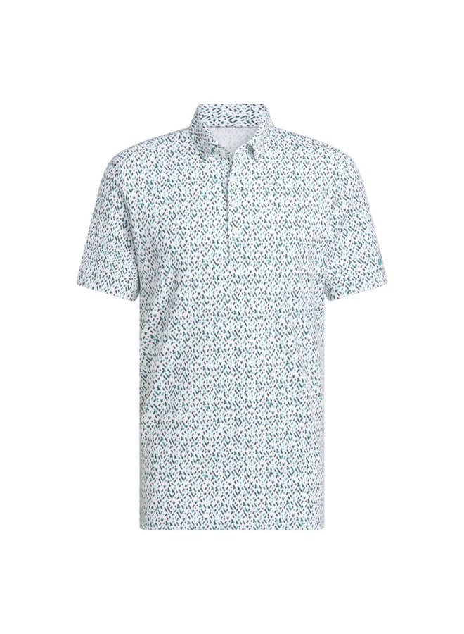 اديداس قميص بولو ألت مايكرو أرج أبيض بأكمام قصيرة للرجال - Image 3