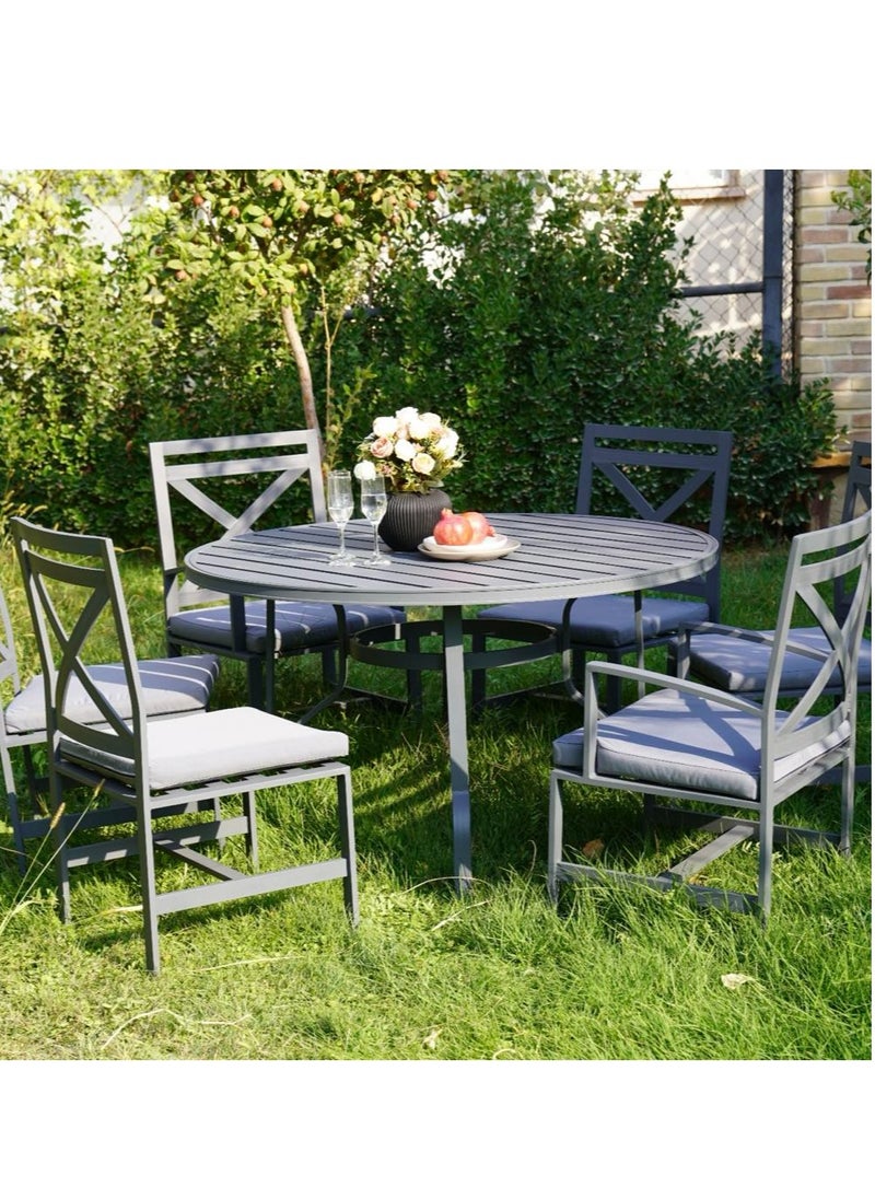 Schondor Furniture - Cologne | 4 Seater | Dining Table | Outdoor Furniture | Made in Aluminum Cast | Patio | Garden | Backyard - Image 1