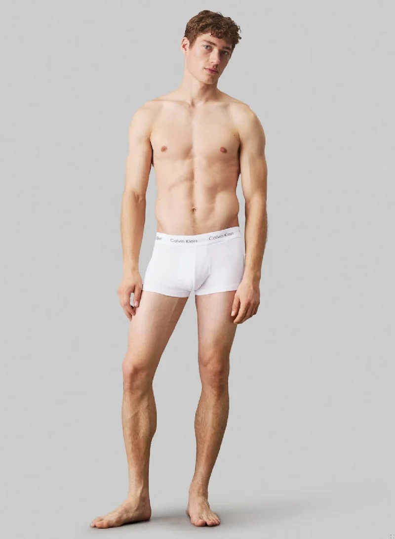 CALVIN KLEIN Cotton Stretch Low Rise Trunk - 3 Pack