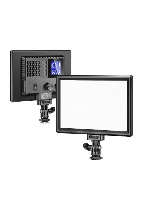 LED Video Light Rechargeable Battery Dimmable Camera Light with LCD Display Softer Lighting For Baby Photography / YouTube Video