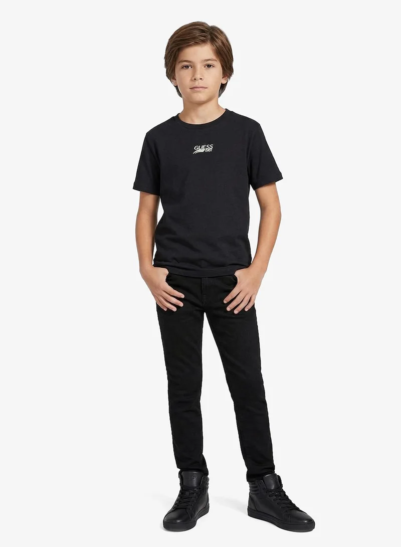 GUESS Youth Graphic Crew Neck T-Shirt