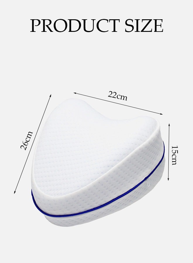 Leg u0026 Knee Foam Support Pillow - Soothing Relief for Sciatica, Back, Knees, Joints Lightweight and Soft - Image 2