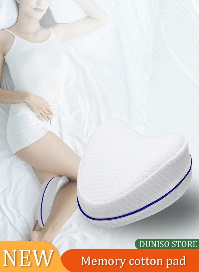 Leg u0026 Knee Foam Support Pillow - Soothing Relief for Sciatica, Back, Knees, Joints Lightweight and Soft - Image 1
