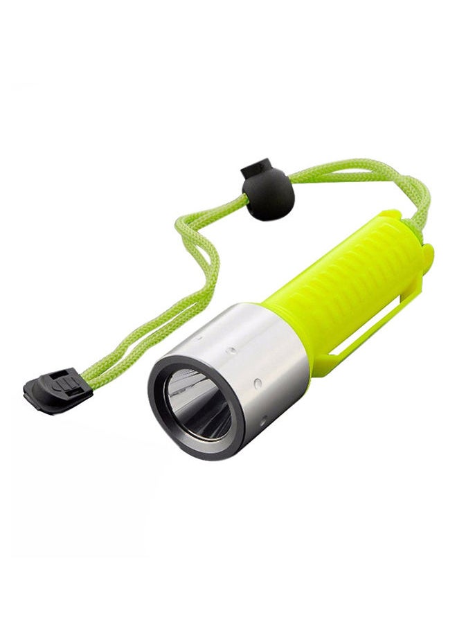 NIBEMINENT LED Waterproof Underwater Diving Flashlight White 16 x 7 7centimeter 