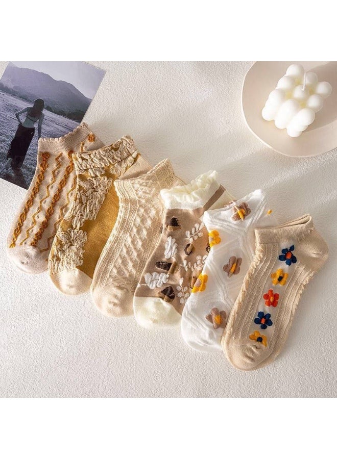 NAMA A set of 12 women's socks, one size fits all. - Image 3