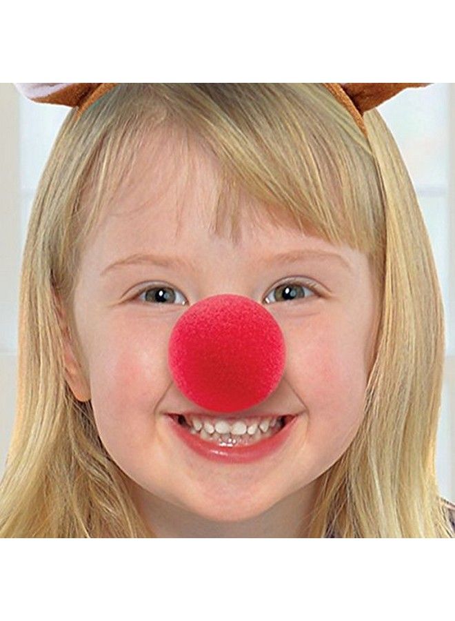 Amscan 396591 Party Costumes Foam Reindeer Noses 2" Pack Of 4 Red - Image 3
