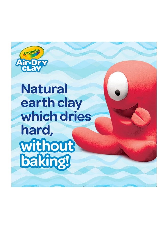 Crayola Air Dry Clay Bucket, White (2.5Lb) - Image 5