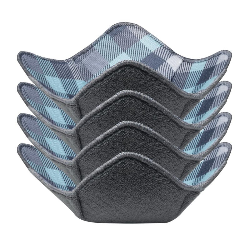 Aticca Aticca Microwave Bowl Cozy Holders for Hot Food Set of 4 Hot Pads for Bouillon Cups Multipurpose Heat Proof Plate Holder 