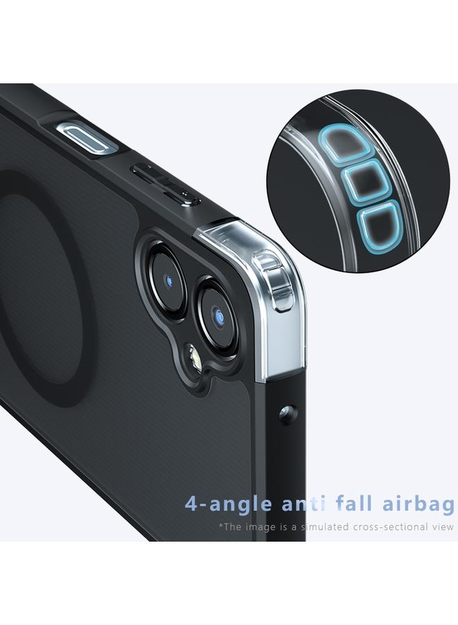 erorex Case For Samsung Galaxy A06 4G Armor MagSafe Precise Hole PC Hybrid TPU Phone Case - Image 5