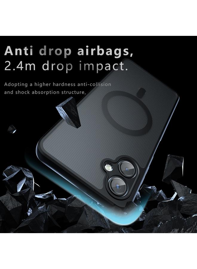 erorex Case For Samsung Galaxy A06 4G Armor MagSafe Precise Hole PC Hybrid TPU Phone Case - Image 4