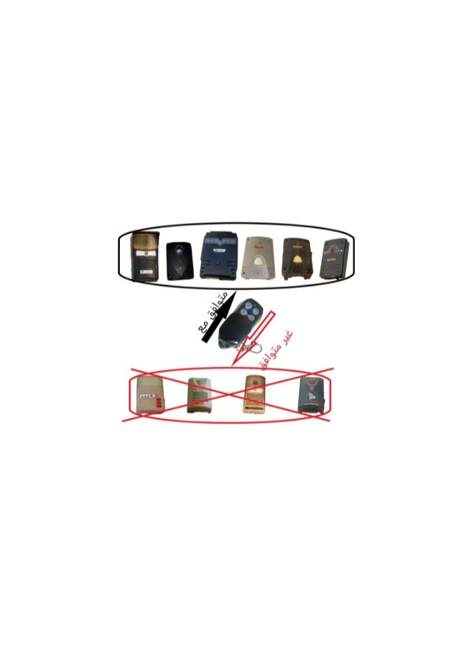 HERCULIFT Garage Door Remote Control For Herculift, Power Motor, Al Zamil, long Lift, Super Motor And More  - Image 4