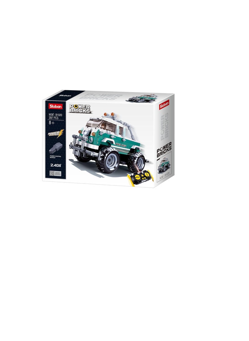 sluban - Dirt Car Building Group Building Game 