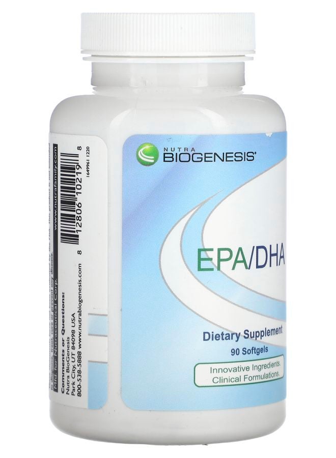 Nutra BioGenesis EPA/DHA 90 Softgels - Image 2