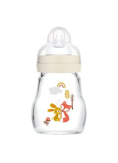 MAM Feel Good Glass Baby Bottle 170Ml Unisex  - Image 2