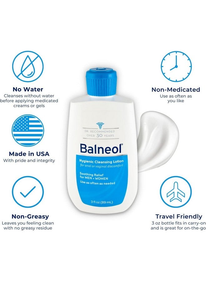 Balneol Hygienic Cleansing Lotion, 3.0 Oz (Pack of 4) - Image 5