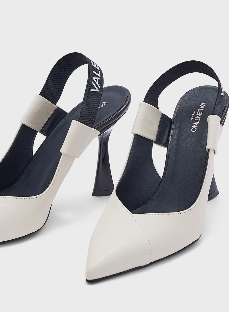 فالنتينو باي ماريو فالنتينو Ankle Strap Close Toe Pumps