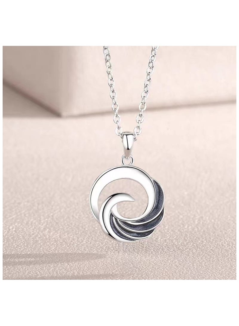 Phoenix couple necklace men's 55+5cm personalised collarbone chai