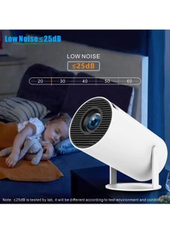 DIGI CORE Smart Projector Mini Projector Auto Keystone Correction Portable Projector Full HD 2.4 5G WiFi BT 5.0 130 Inch Screen 180 Degree Flip Home Video Projector Outdoor Projector Android 11.0 Support Compatible With TV Stick/HDMI/USB/PS5/iOS/PS4  - Image 5