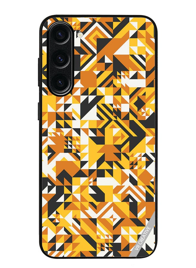 VR CREATIVE Protective Case Cover For Samsung Galaxy S23 FE Geometrical Design Multicolour - Image 1