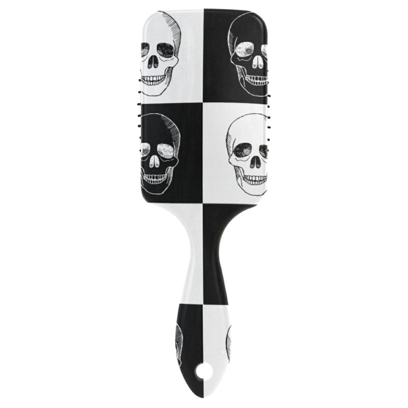 Dead Skulls Hair BrushPaddle Brush Detangling and Adding Shine for Women Mens Hair Daily Use for ConditioningImprove Hair Texture
