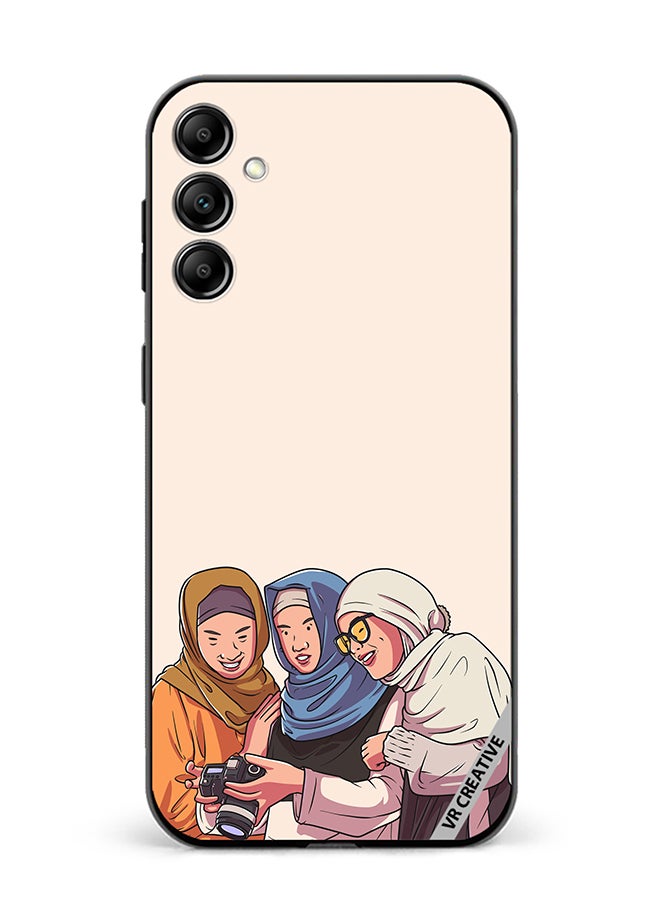 VR CREATIVE غطاء حماية لجهاز سامسونج جالاكسي A15 5G/تصميم تصوير متعدد الألوان - Image 1