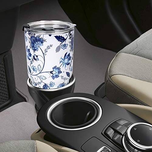 SYACOT 30oz Tumbler Double Wall Stainless Steel Vacuum Insulated Travel Mug with Splash-Proof Lid Metal Straw and Brush - Image 4