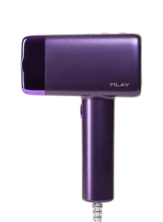 ملاي T14  Dark Purple With Smart AI Skin Sensor | ICE Cooling Touch | Replaceable Lamp Heads | FDA, ISO & NILES Certified | 24-Month Warranty | Ultra-Fast & Painless - Image 2
