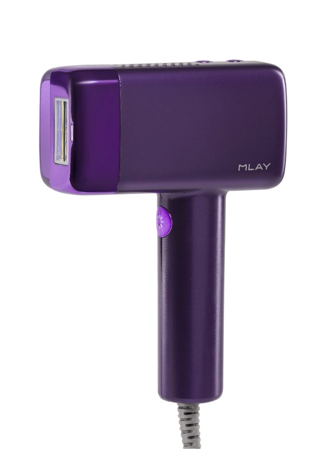 ملاي T14  Dark Purple With Smart AI Skin Sensor | ICE Cooling Touch | Replaceable Lamp Heads | FDA, ISO & NILES Certified | 24-Month Warranty | Ultra-Fast & Painless - Image 1