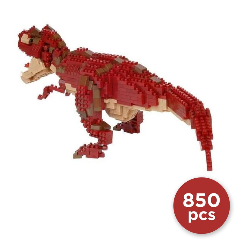 Kawada nanoblock - Dinosaurs - Dinosaur Deluxe Edition Tyrannosaurus Rex, Advanced Hobby Series Building Kit - Image 2