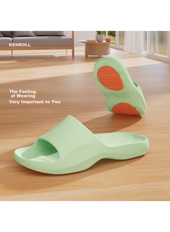 Kenroll Non-slip Slippers, Home Bathroom Lightweight Thick-soled Wide-fit All-season Sandals - Image 2