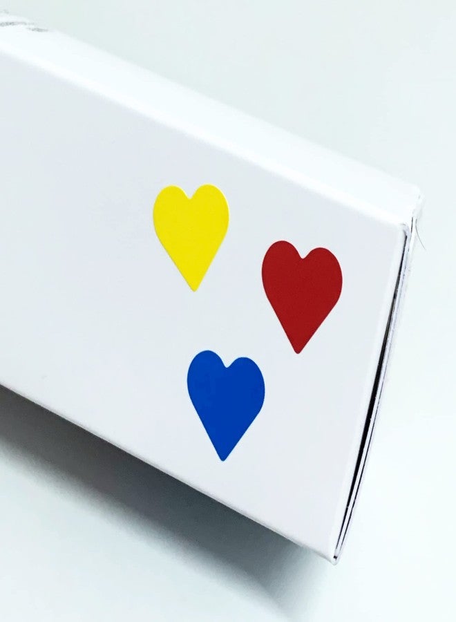 TownStix 3000 Pieces - 1/2" Small Heart Stickers for Kids, Mini Tiny Heart Shaped Labels - 10 Colors - Image 5
