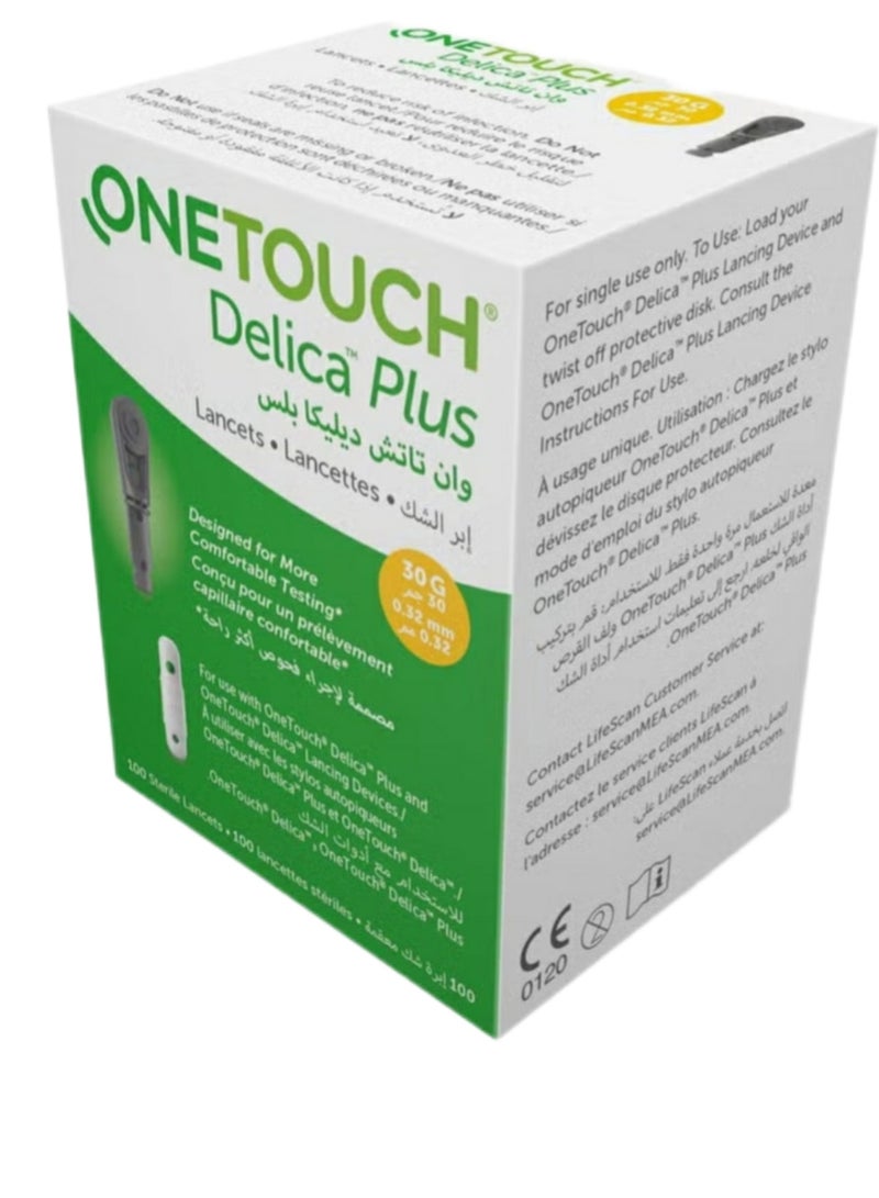ONETOUCH Sterile Delica Plus Needles Set Lancets - Lancettes  - Image 1