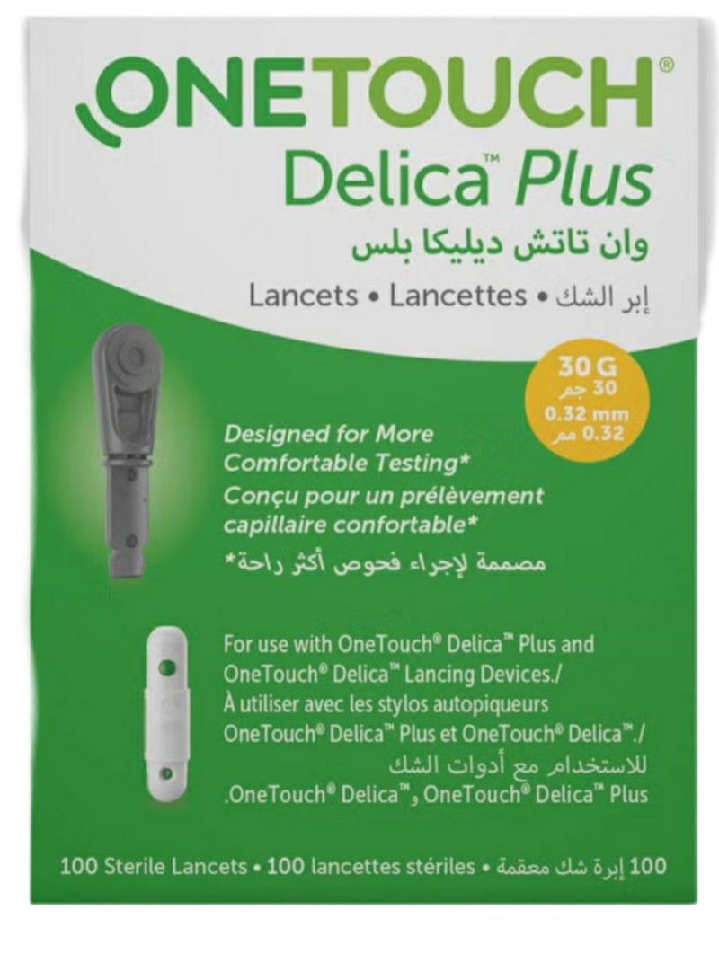 ONETOUCH Sterile Delica Plus Needles Set Lancets - Lancettes  - Image 2
