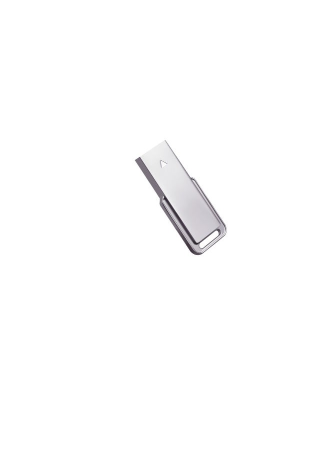 Metal USB Flash Drive Custom Large Capacity 32g Custom Lettering Mini Compact Portable High-speed Belt Business Gift USB Flash Drive-Color:Primary Color-Capacity:8GB  - Image 1