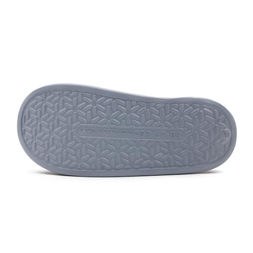 VRITRAZ Women Cozy Warm House Slippers | Plush Cushion Comfort Anti-Slip Winter Footwear (Grey, 6) - Image 5