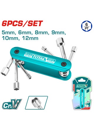 Total 6 Pcs Folding Nut Driver Set – THFND061 - pzsku/Z1275B605465F0F310D8CZ/45/1749641170/86d3c3c0-659a-4cd9-b054-4007a74dc0bf