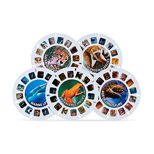 Basic Fun View Master Classic with Discovery Kids Reels - Metallic Viewfinder with 5 Reels Included - STEM, Retro, Nature Learning Toy for Kids and Adults, Toddlers, Ages 3+ - Image 5