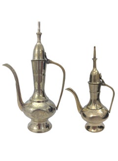 Royal Decorative Aftaba Dallah 2 Piece For Home Décor Gold  - Image 1