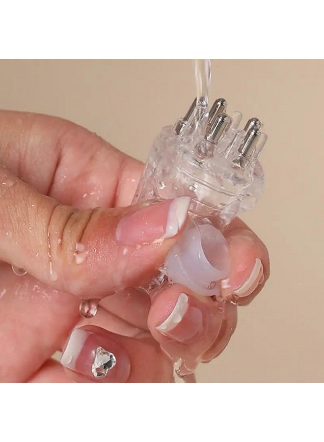 LEKORED Hair Oil Applicator For Scalp,Hair Oil Essential Massage For Scalp,Hair Oil Applicator Bottle, Anti-Leak, Salon Care Tool for Hair Growth and Anti-Hair Loss (6ML-Pack of 1) - Image 4