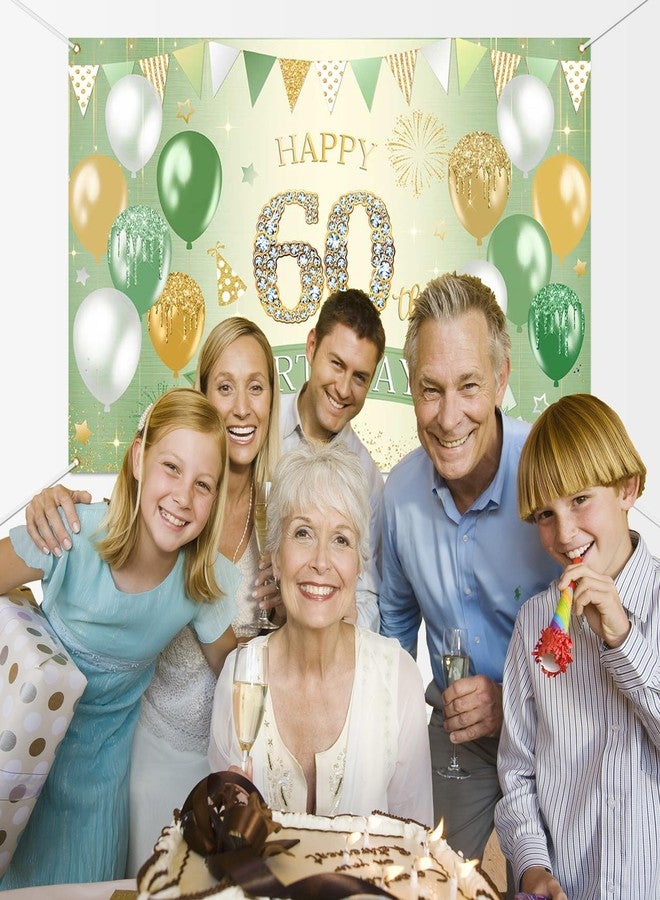 موكسيكا لافتة عيد ميلاد سعيد من موكسيكا، خلفية باللون الأخضر الذهبي، زينة عيد الميلاد الستين للنساء والرجال، لوازم الحفلات، دعامات كشك الصور، 70.8 × 43.3 بوصة - Image 4