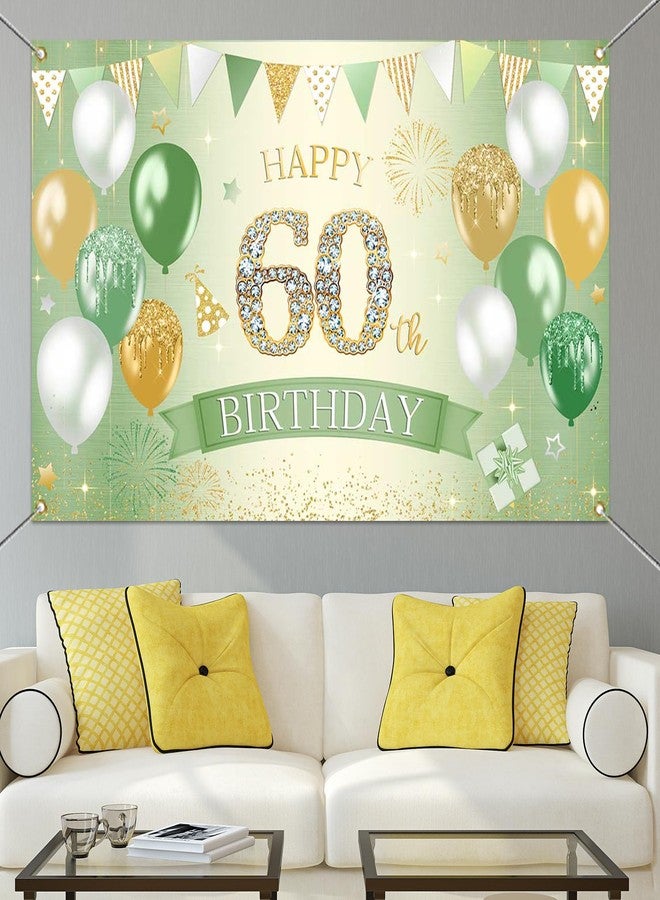 موكسيكا لافتة عيد ميلاد سعيد من موكسيكا، خلفية باللون الأخضر الذهبي، زينة عيد الميلاد الستين للنساء والرجال، لوازم الحفلات، دعامات كشك الصور، 70.8 × 43.3 بوصة - Image 3