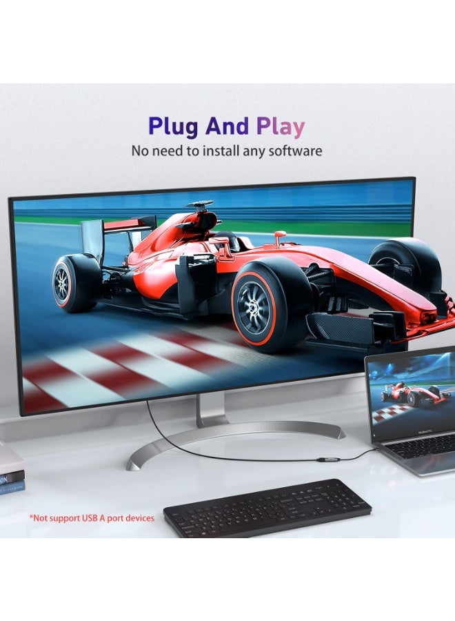 رايكيو محول USB-C إلى HDMI - محول 4K من USB Type-C إلى HDMI، متوافق مع Thunderbolt 3/4 لأجهزة MacBook و iPad Pro و iPhone 15 Pro/Max و Surface وغيرها - Image 5