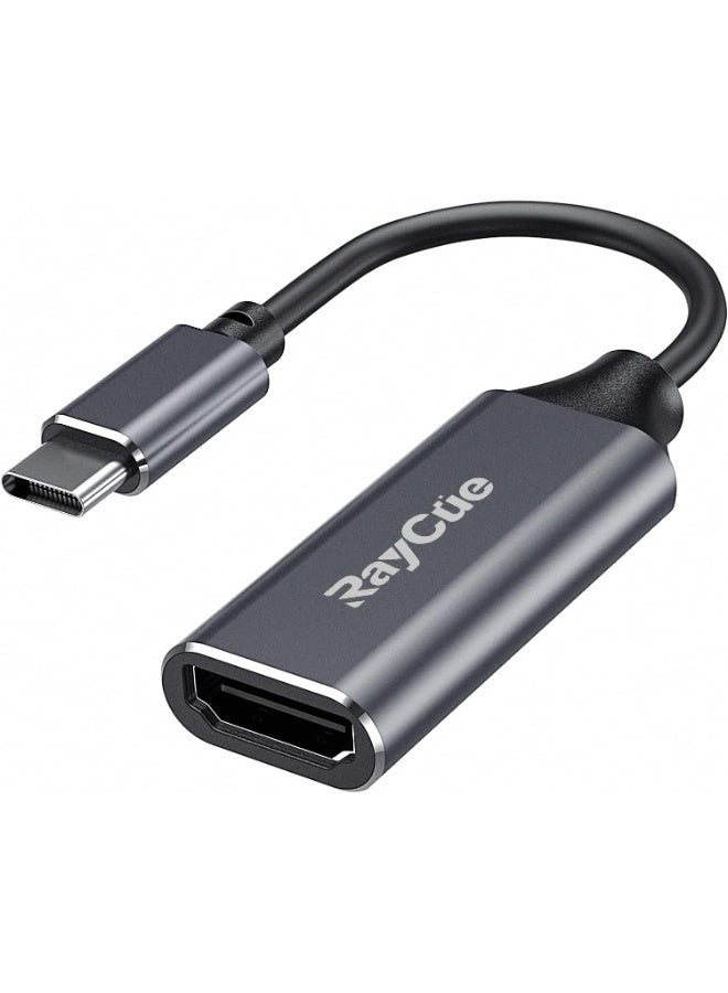 رايكيو محول USB-C إلى HDMI - محول 4K من USB Type-C إلى HDMI، متوافق مع Thunderbolt 3/4 لأجهزة MacBook و iPad Pro و iPhone 15 Pro/Max و Surface وغيرها - Image 1