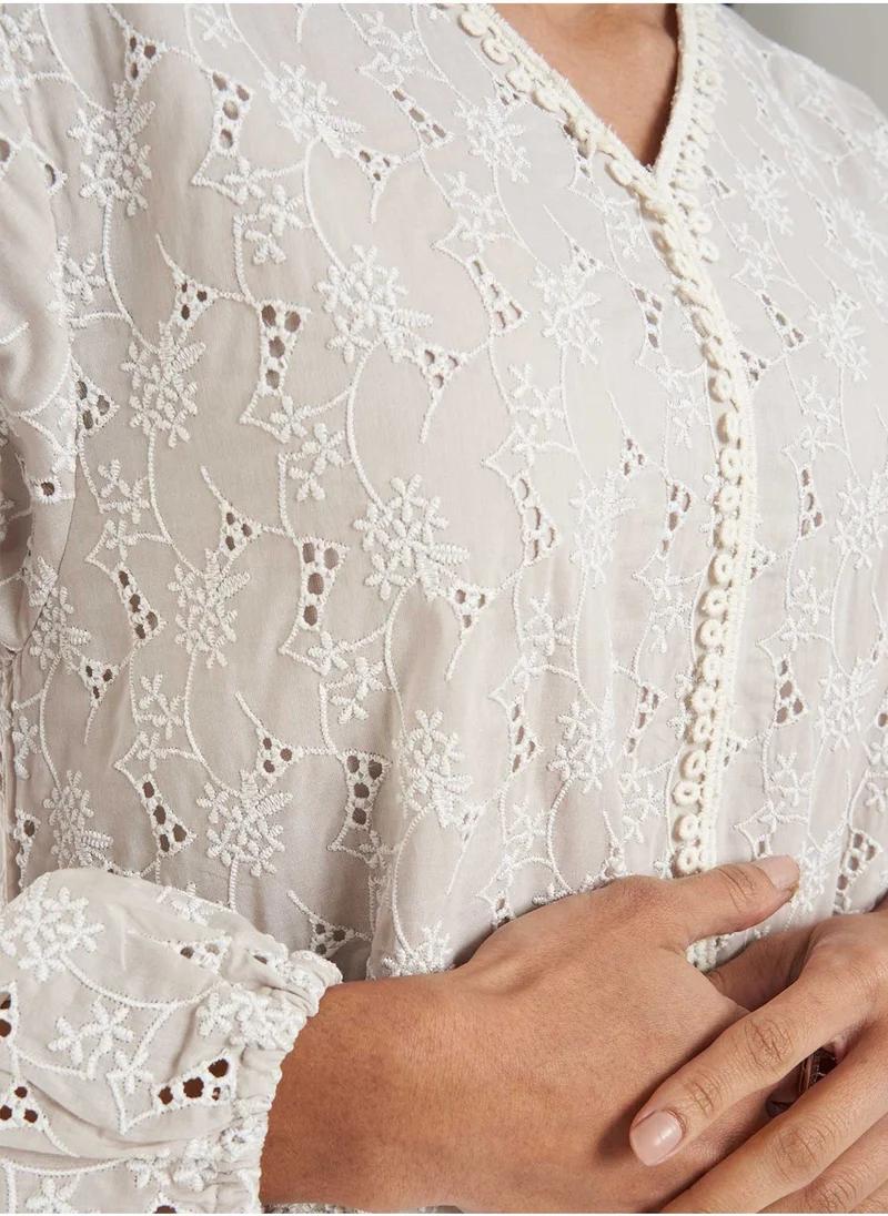 Kashkha  Chifley Dress with Tiered Cut for Women | Best Price UAE